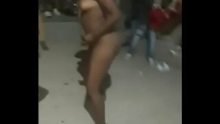 Girls Dancing Naked In Public