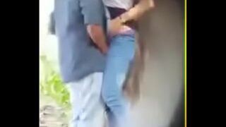 Sex With Girlfriend In Park