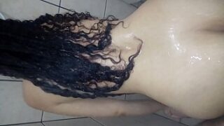 Shower sex with hot girlfriend