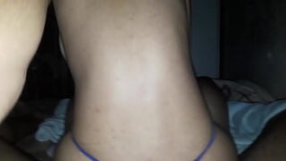 Dirty, well-endowed lover fucking the married woman’s ass