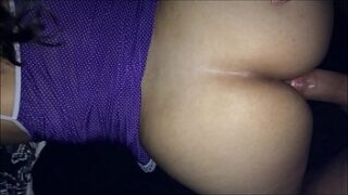 Fucking hard and cumming inside the bitch’s ass