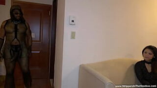 Japanese woman cumming a lot fucking a big black guy